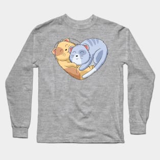 We love cats, cats making love Long Sleeve T-Shirt